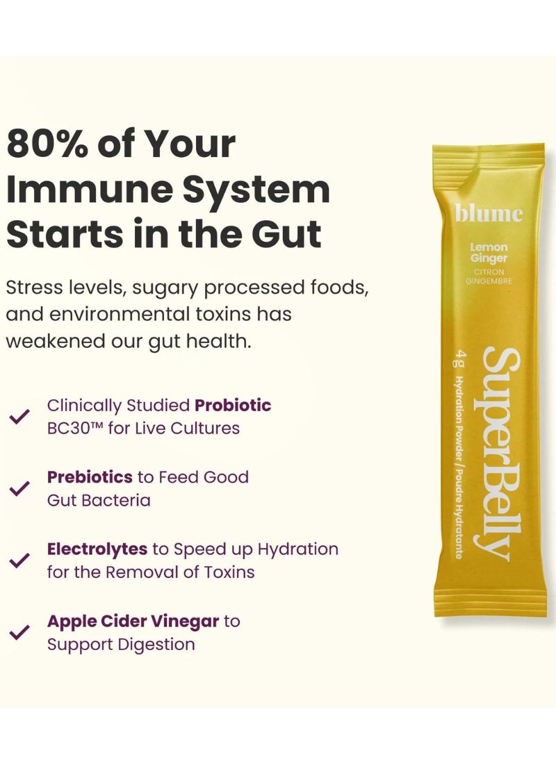 SuperBelly Lemon Ginger
