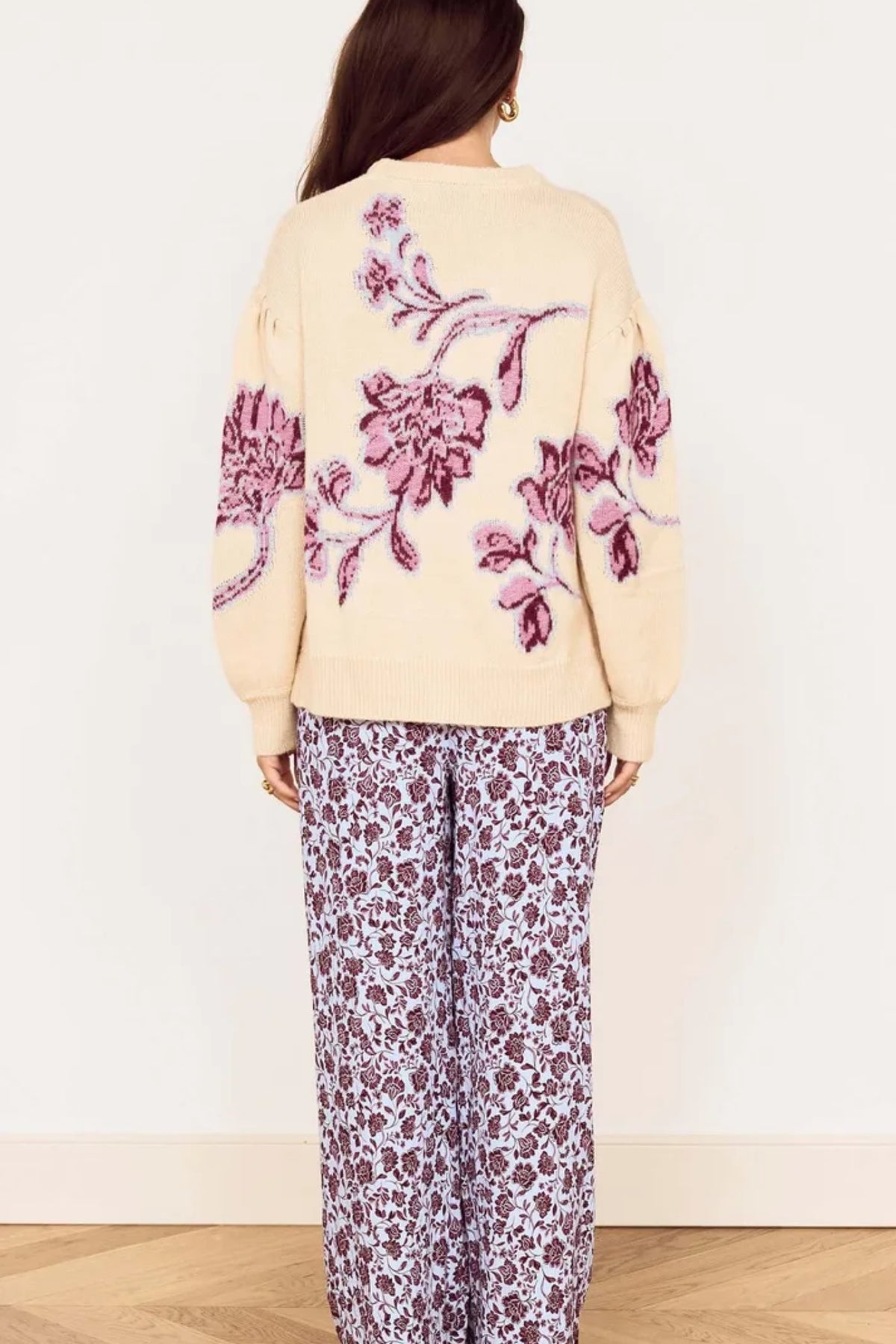 Ophelia Intarzia Sweater
