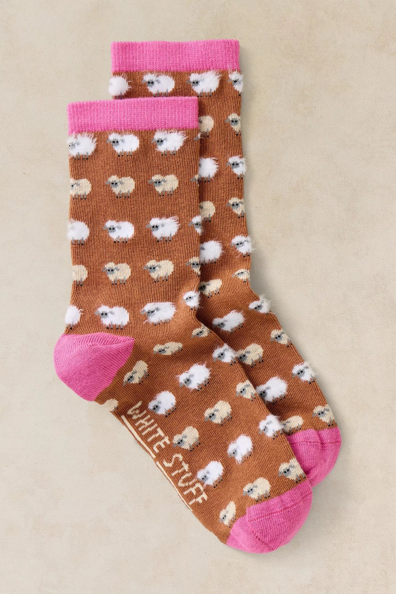 Fluffy Mini Sheep Ankle Sock