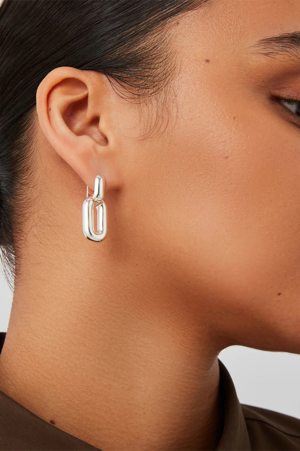 Puffy Detachable Link Earrings