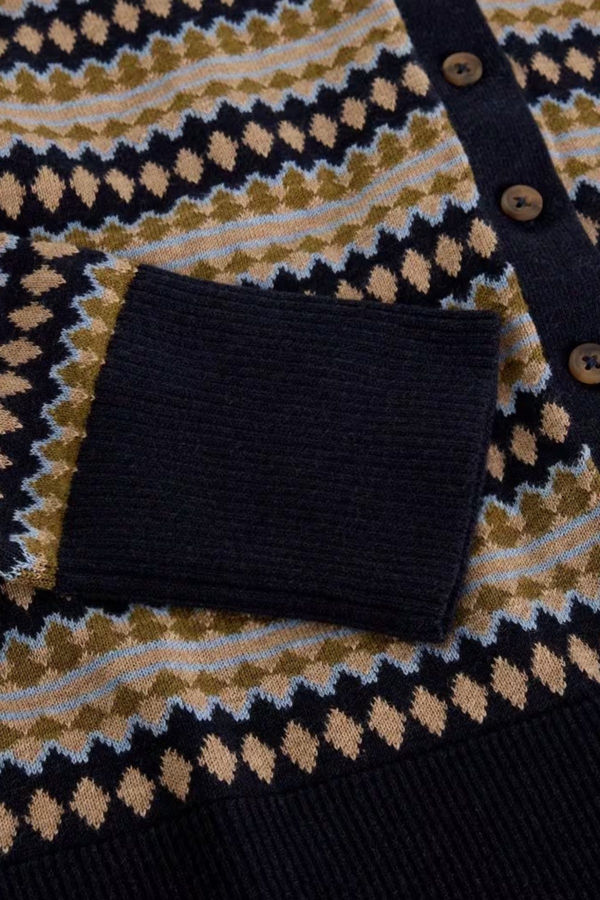 Lois Fairisle Cardigan