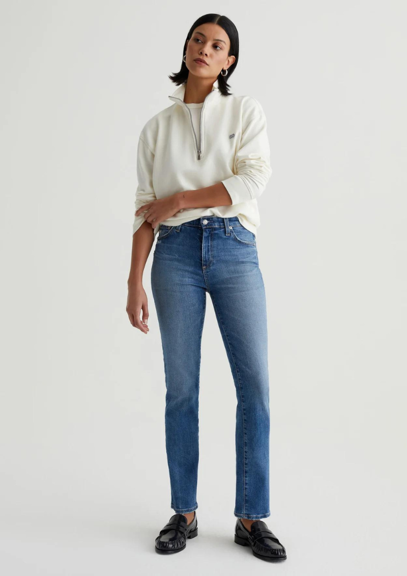 Mari High-Rise Straight Leg