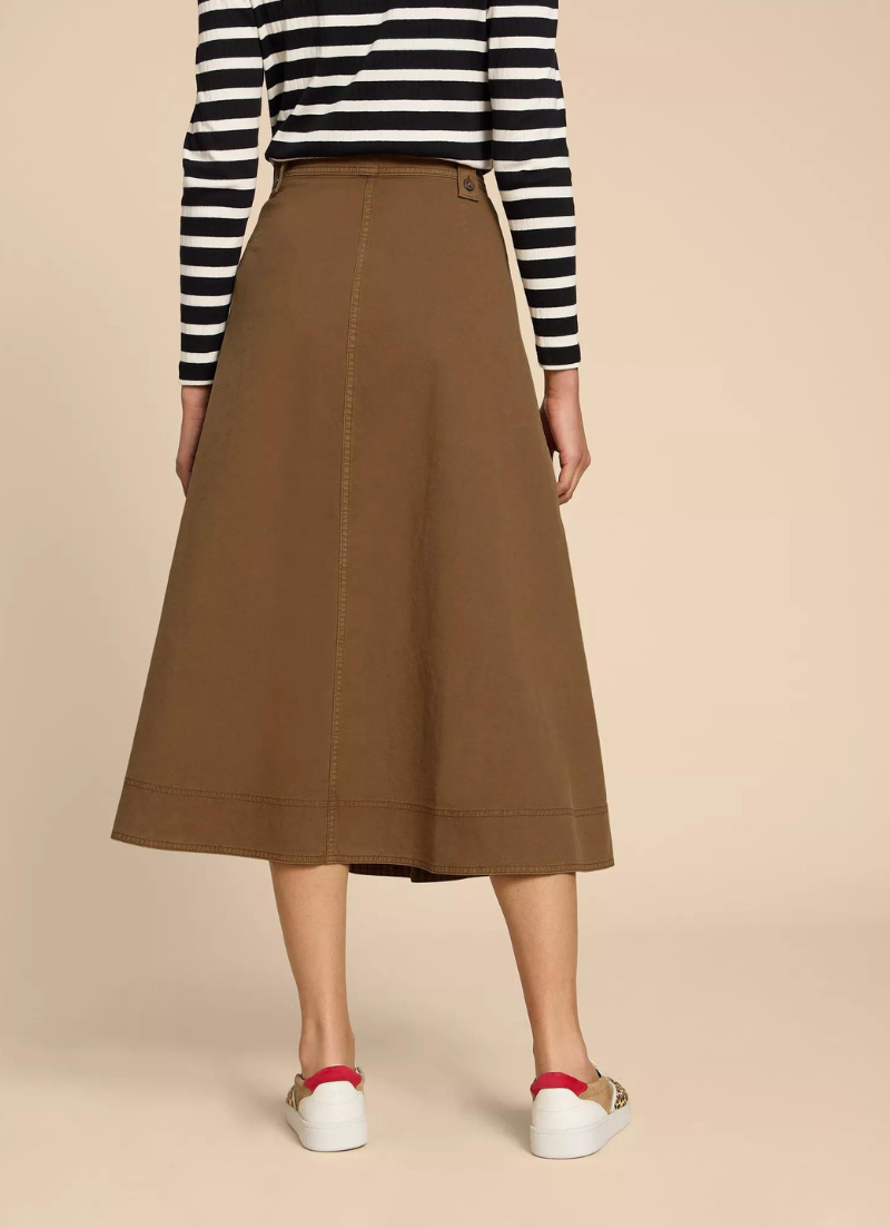 Tara Chino Skirt