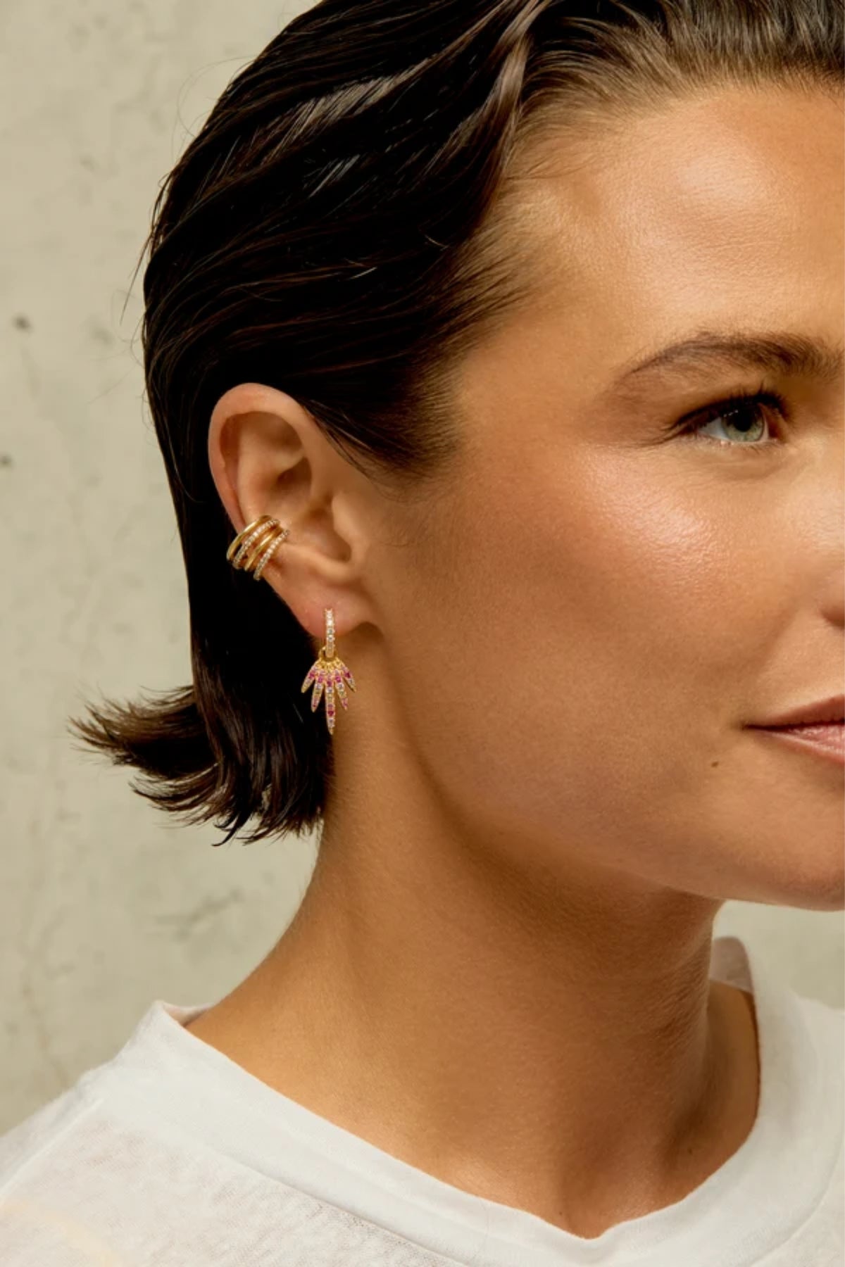 Rainbow Aloha Earrings