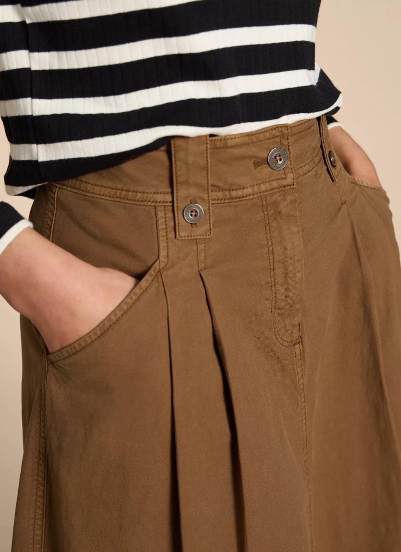 Tara Chino Skirt