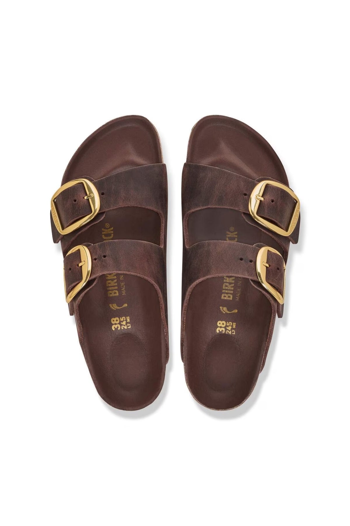 Arizona Big Buckle Nubuck - Narrow