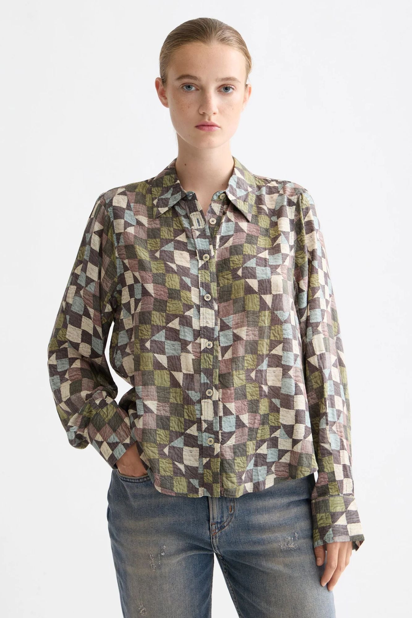 Printed Relax Fit Shirt