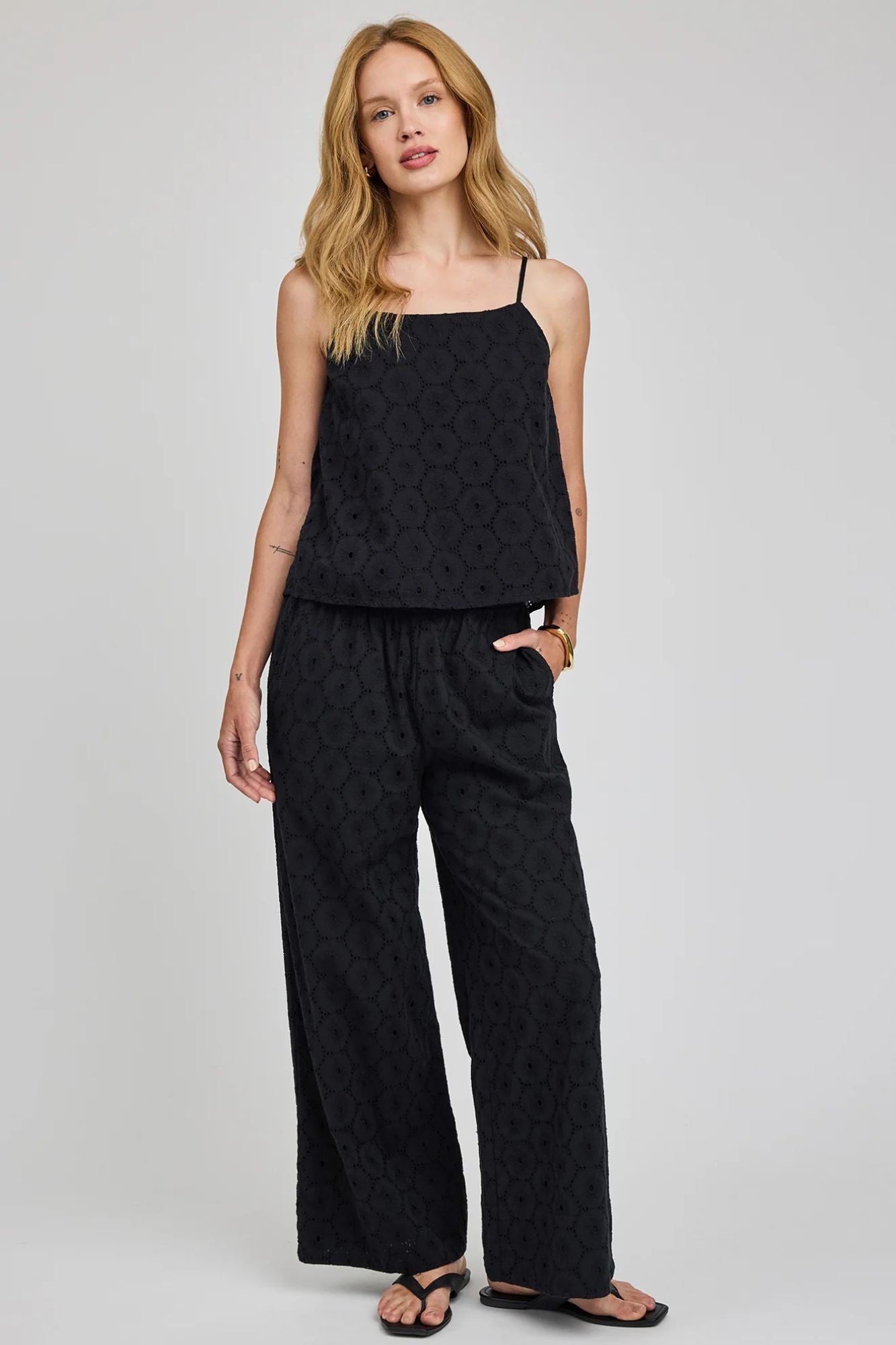 Elsie Eyelet Tank