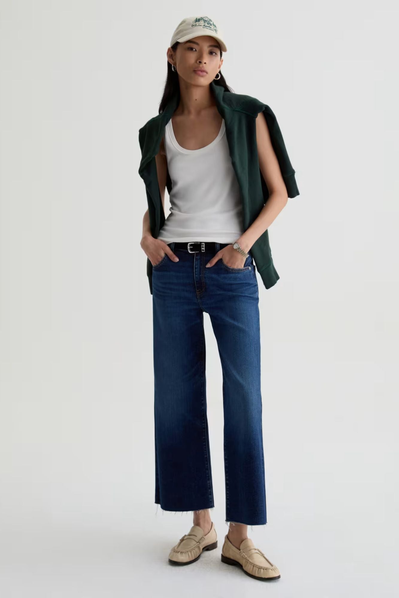 Saige Wide Leg Crop