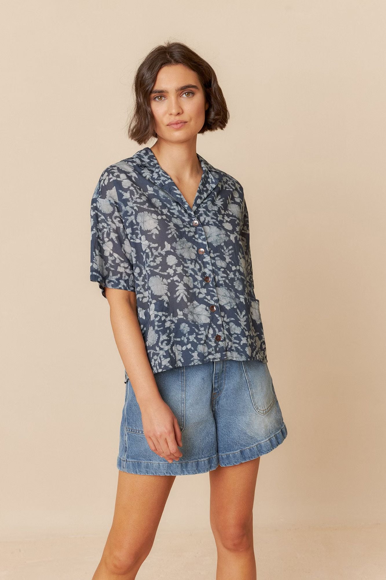 Ginger Print Shirt