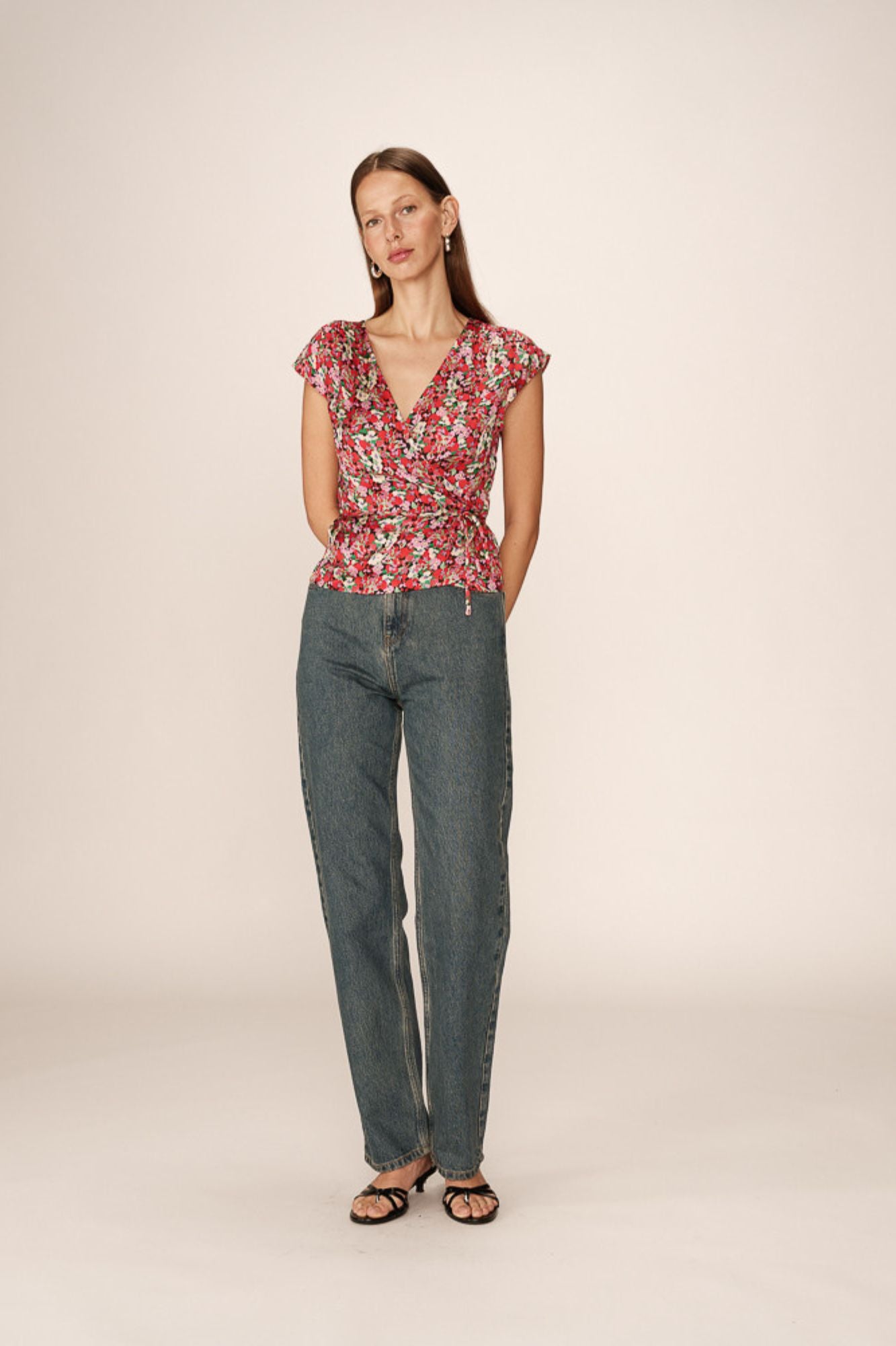 Penny Wrap Top