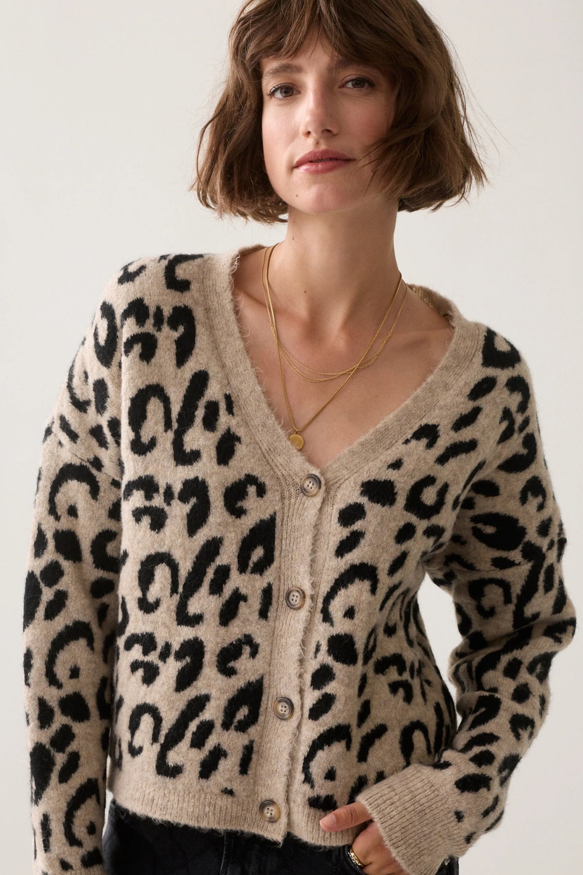 Leopard Cardigan