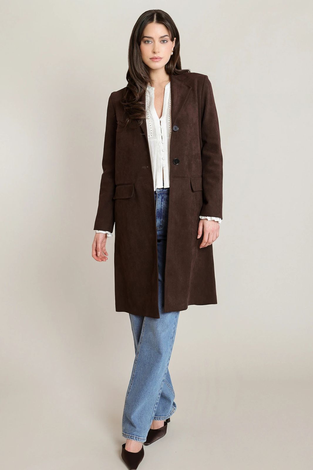 Suede Coat