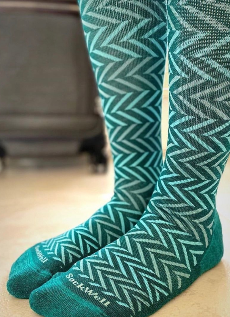 Chevron | Moderate Compression Socks