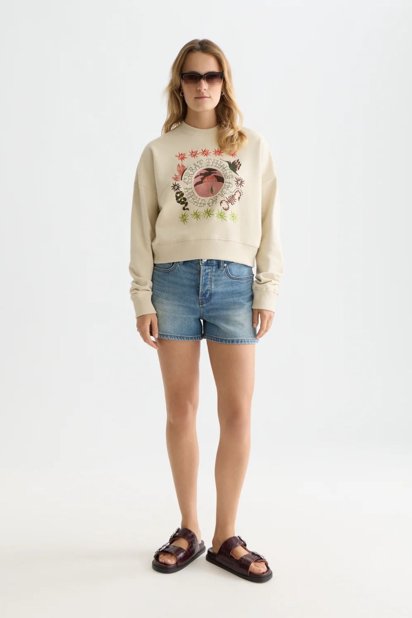 Artwork Relaxed-Fit Sweatshirt