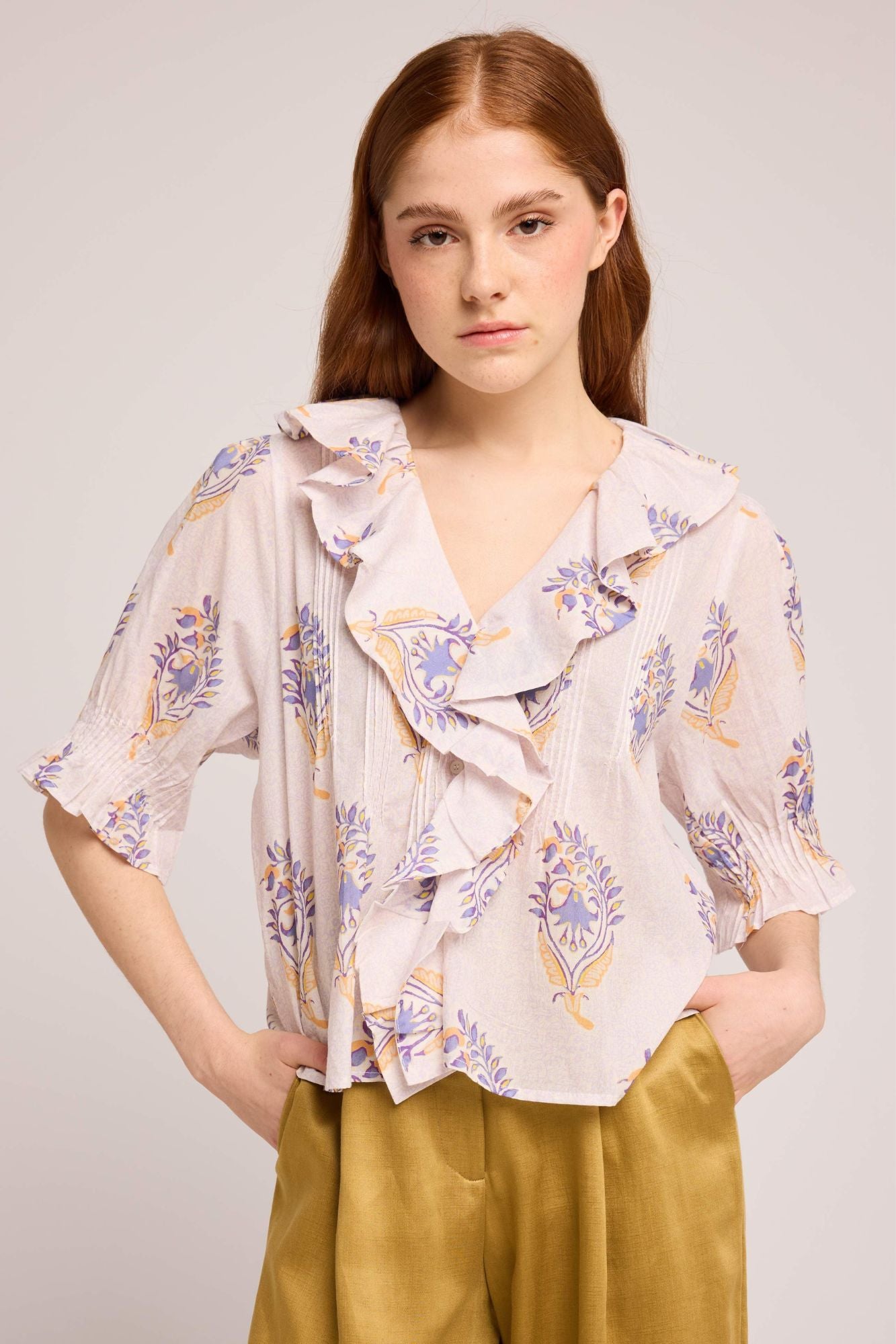 Pepina Ruffle Blouse