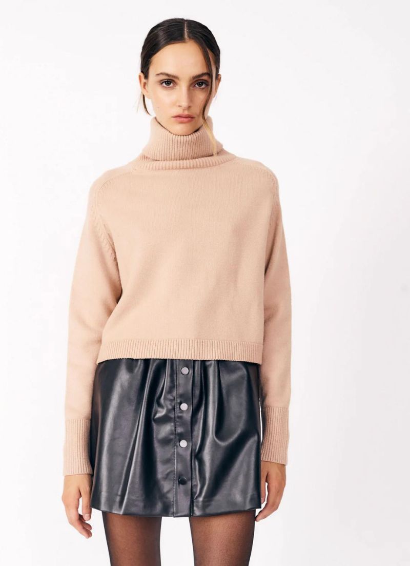 Pull à col roulé des Pouilles