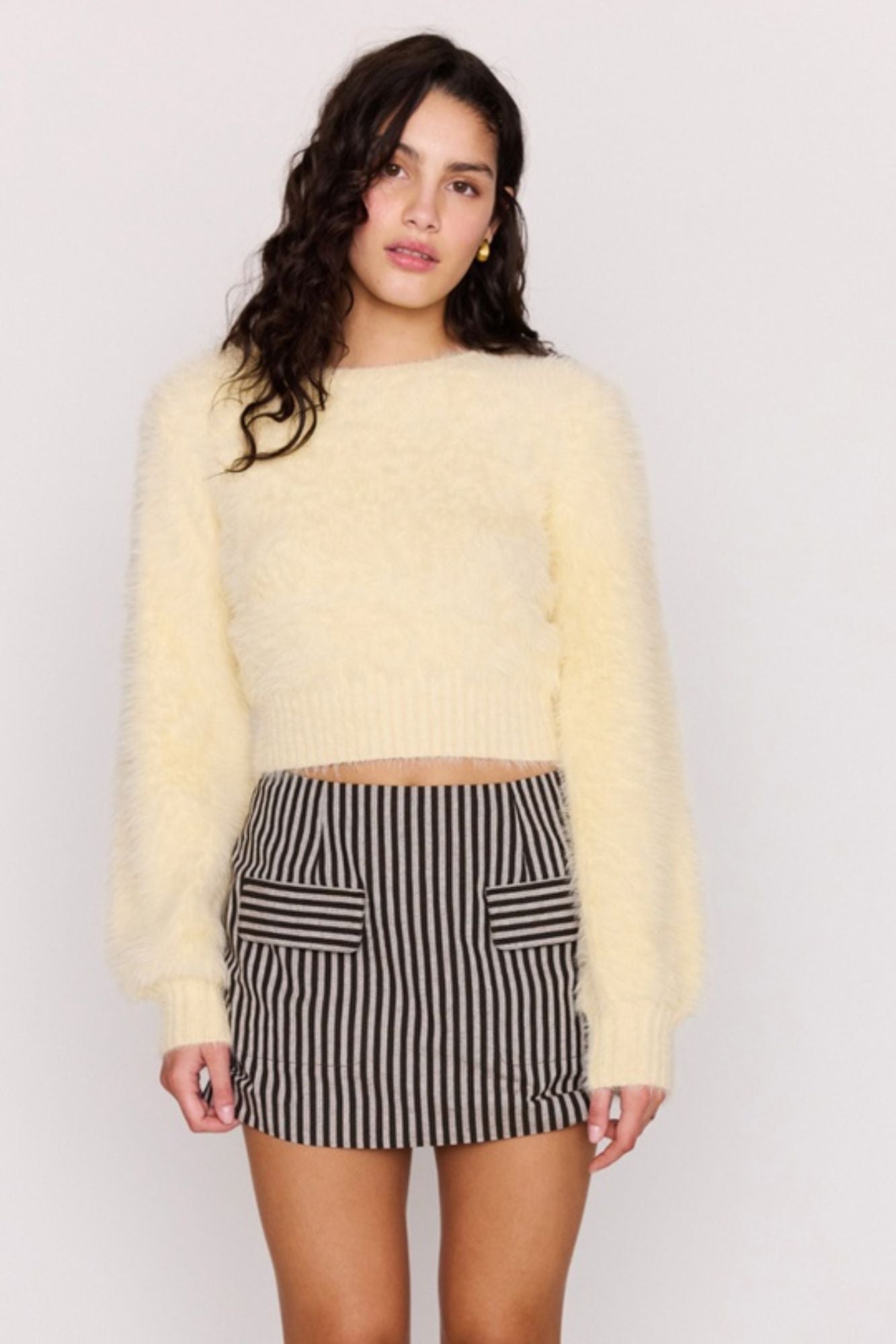 Lola Fluffy Knit Top