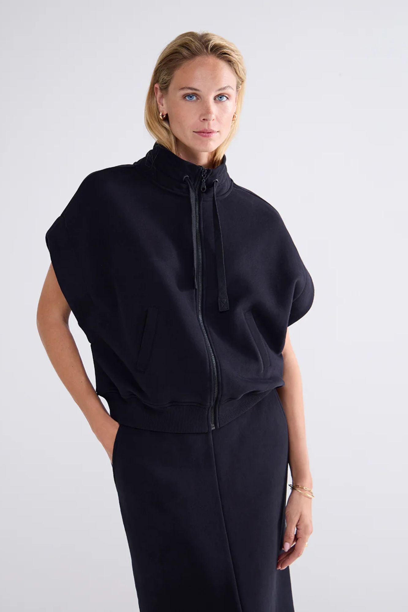Zip Sweat Top