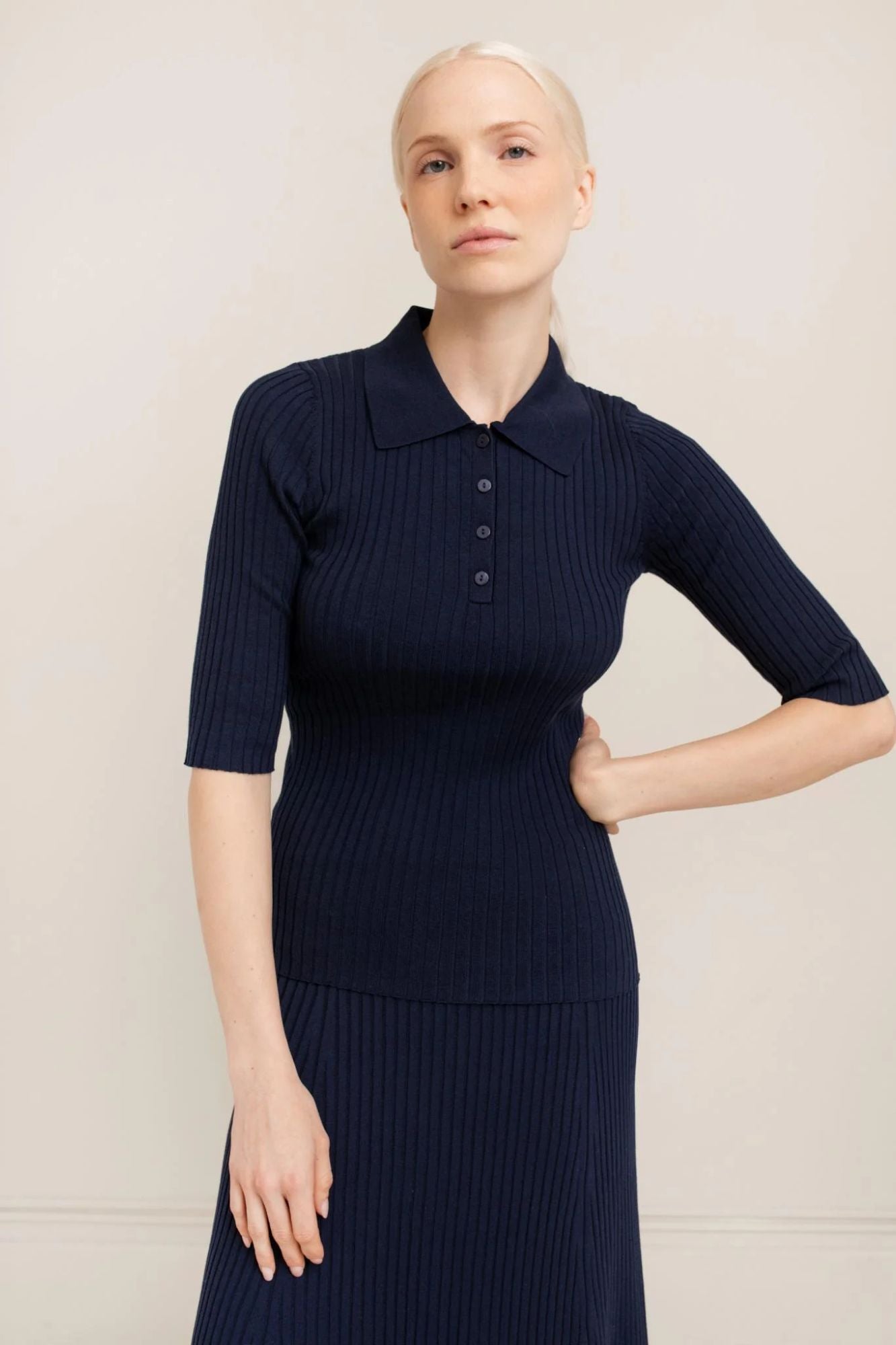 Leona Rib Polo