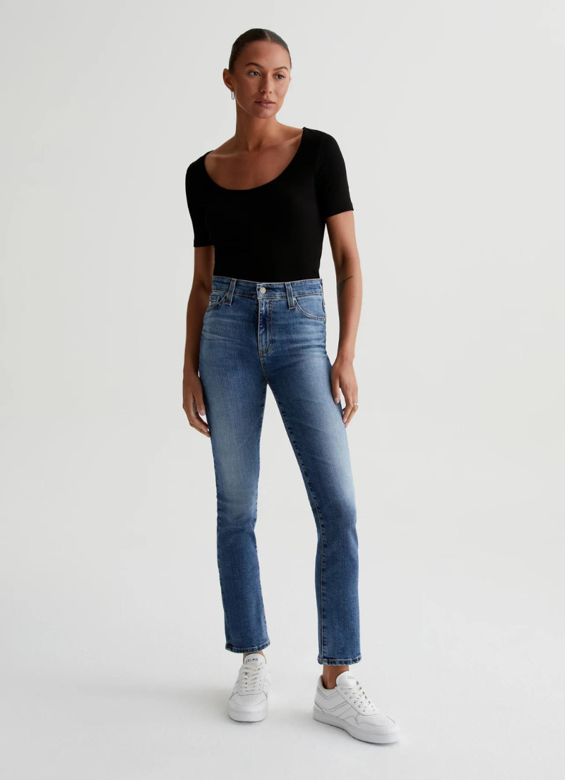 Mari High-Rise Straight Leg