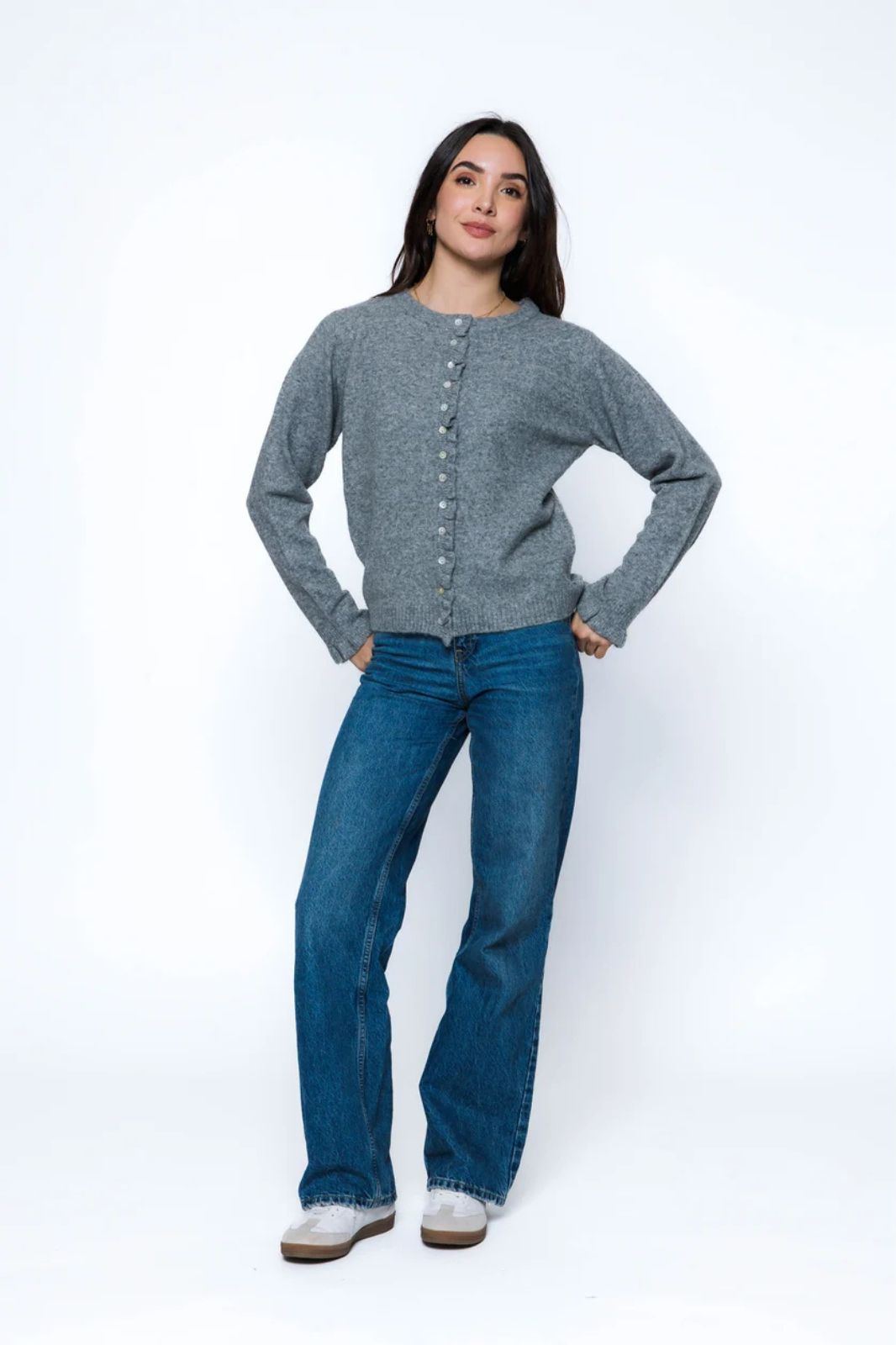 Carmen Ruffle Cardigan