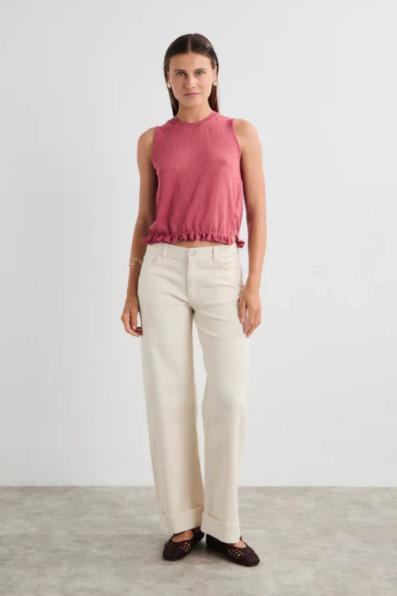Mirri Top With Ruffle