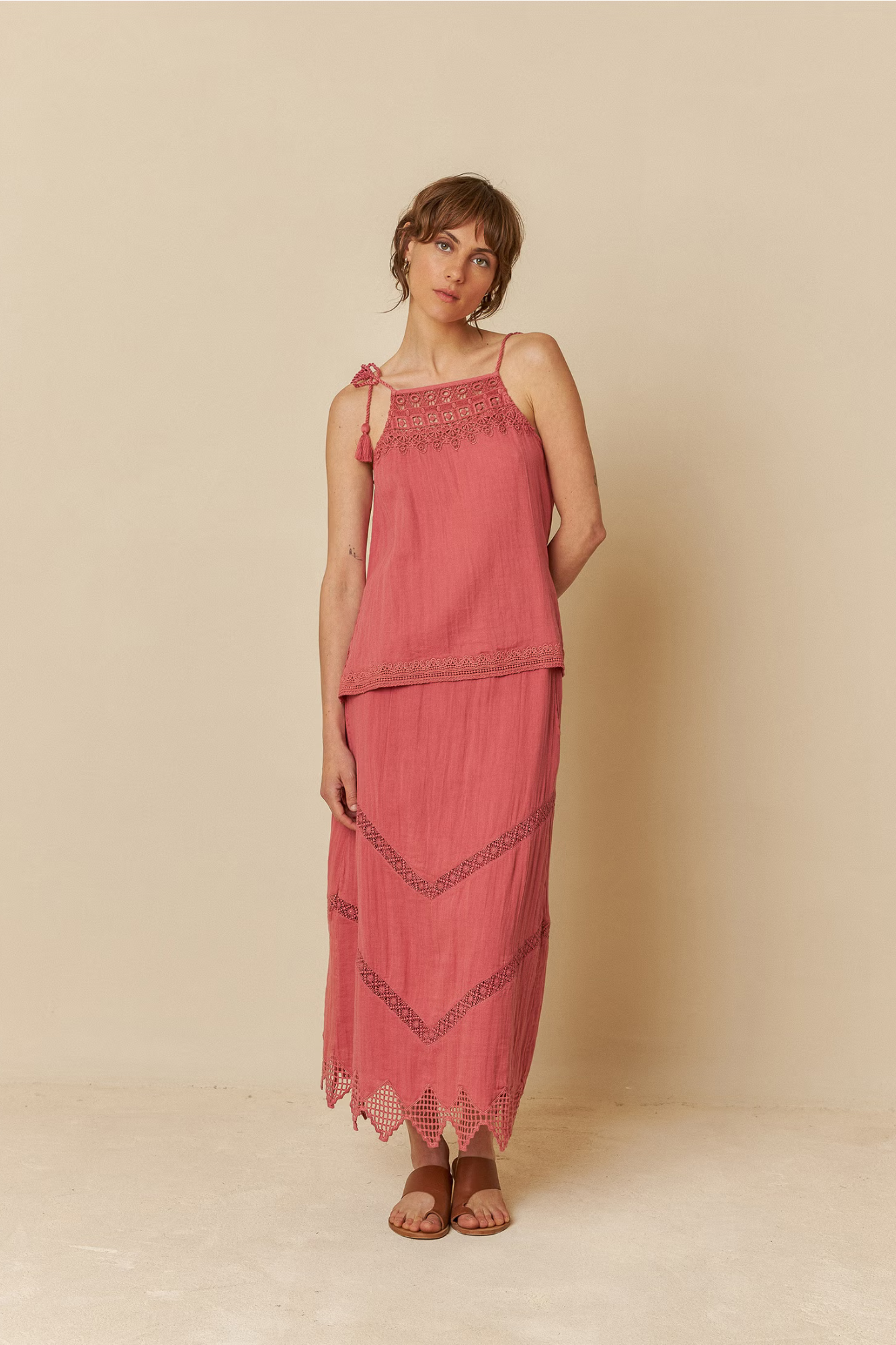 Double Gauze Top