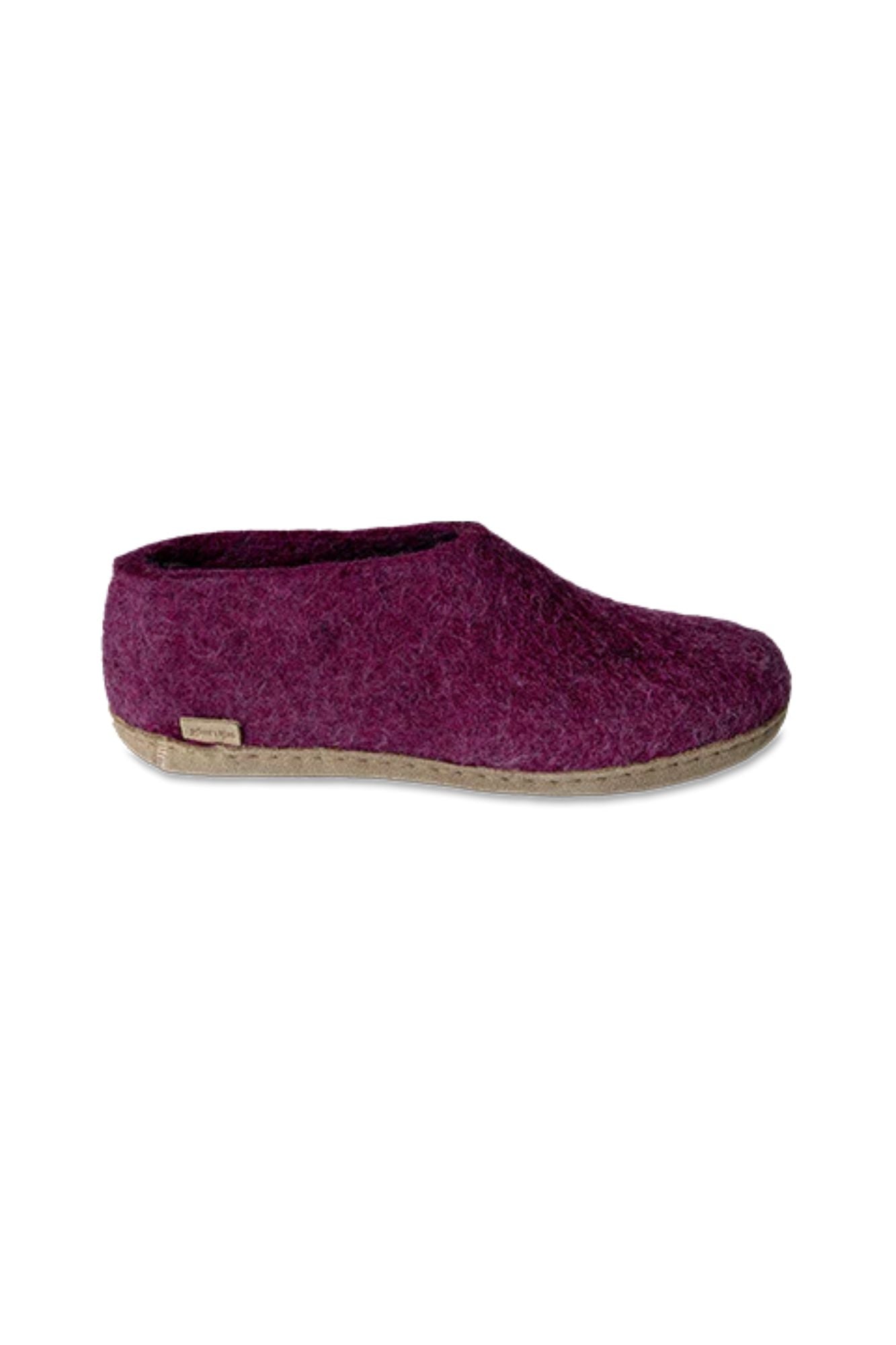 Shoe | Leather Sole Cranberry