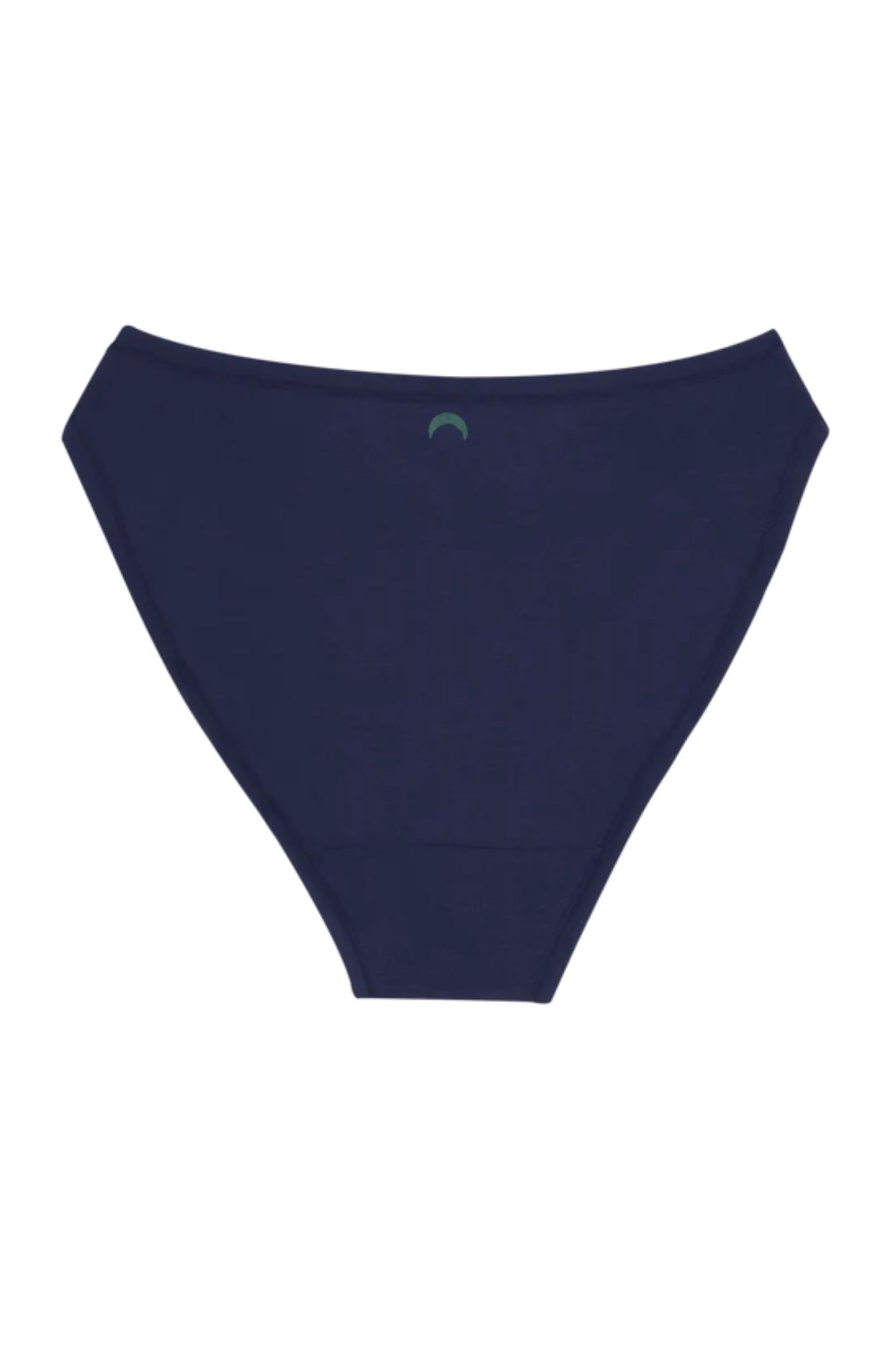 High Rise Bikini Mineral Undies | Navy