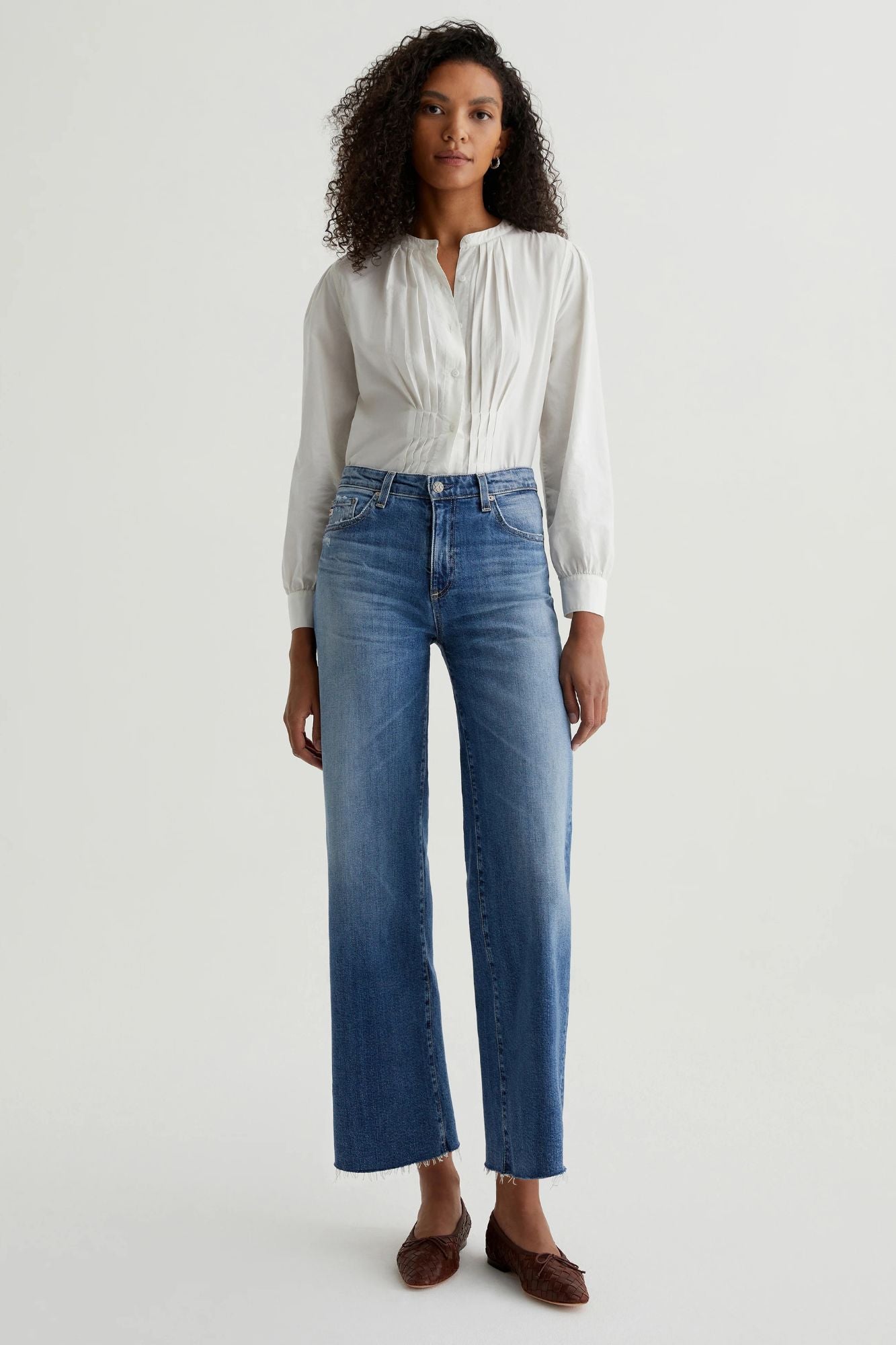 Saige Wide Leg Crop