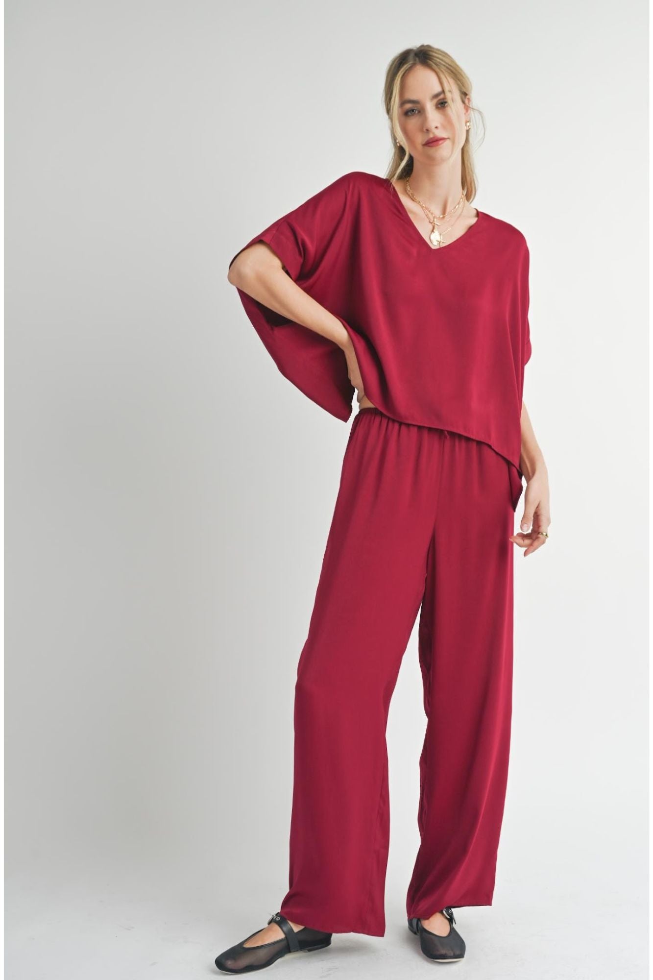 Sweet Treat V Neck Top