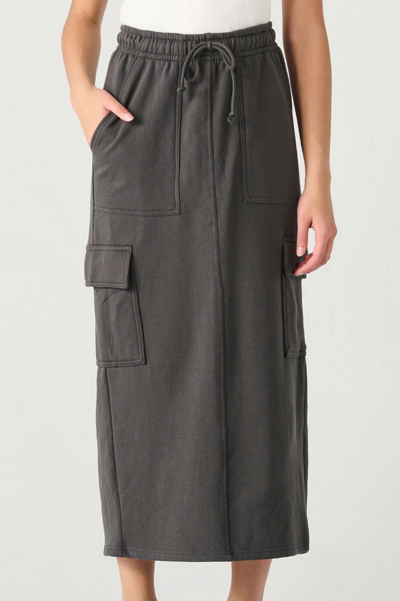 Laura Soft Cargo Maxi Skirt