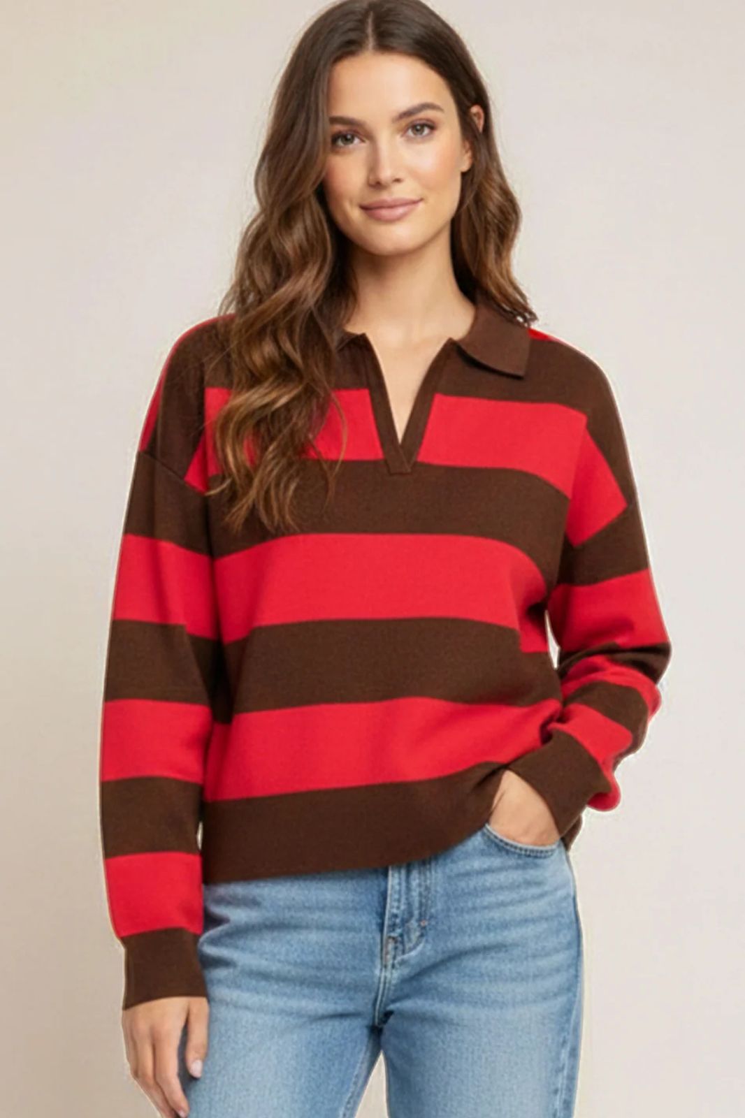 Striped Polo Shirt
