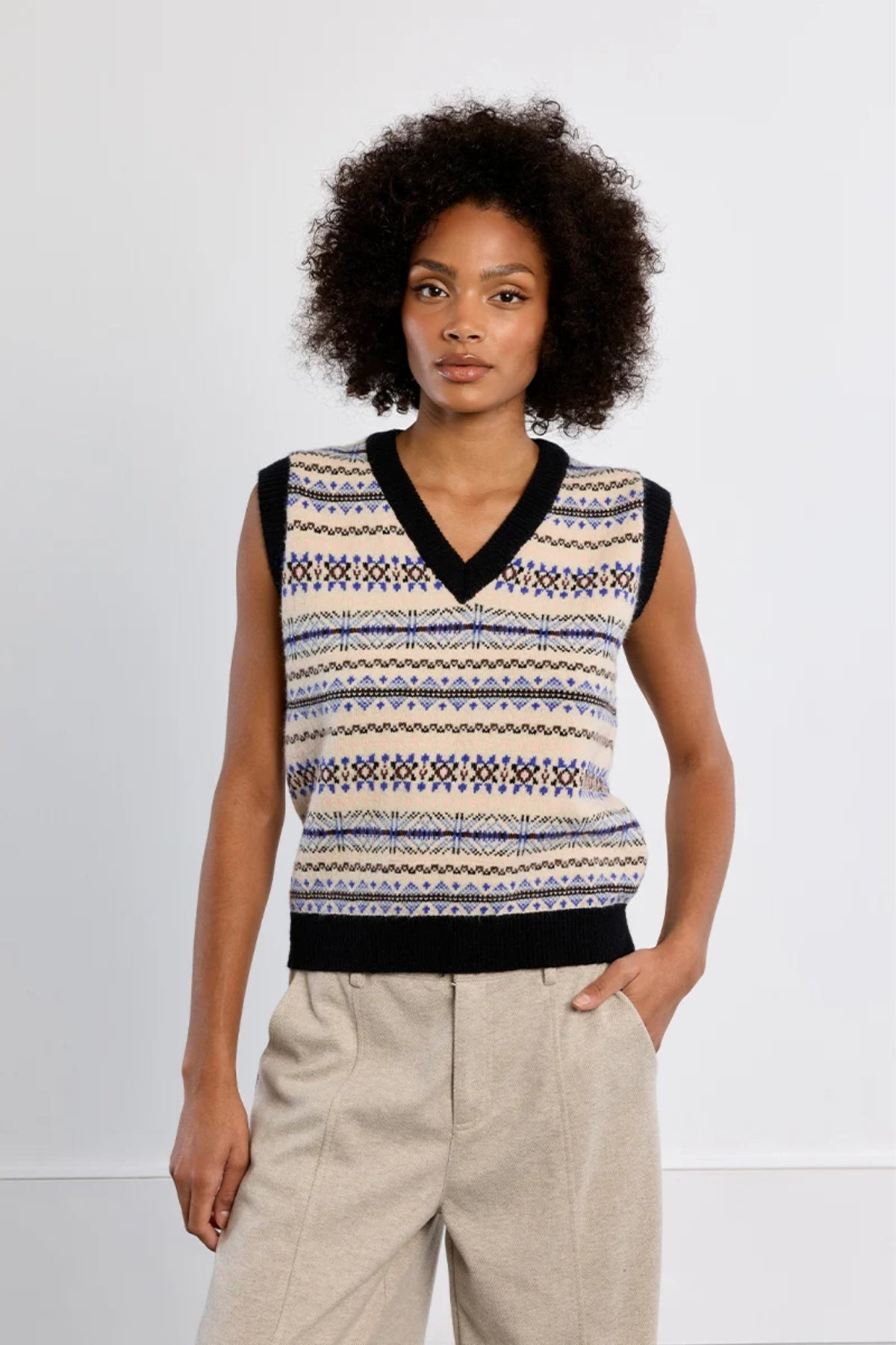 Tibetan Pattern Vest