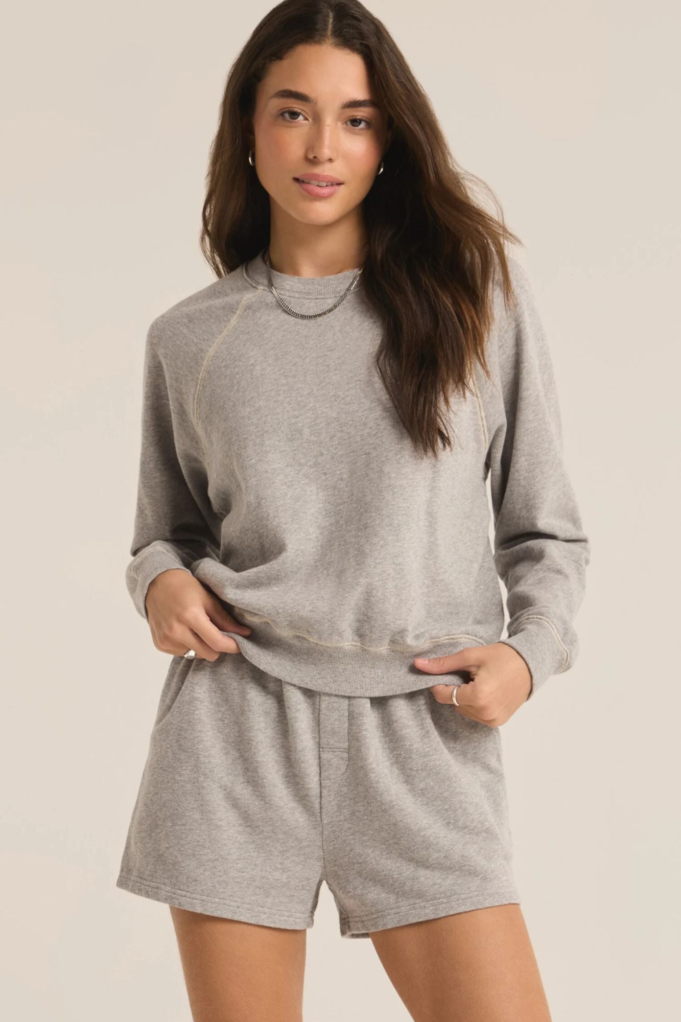 Saldana French Terry Top