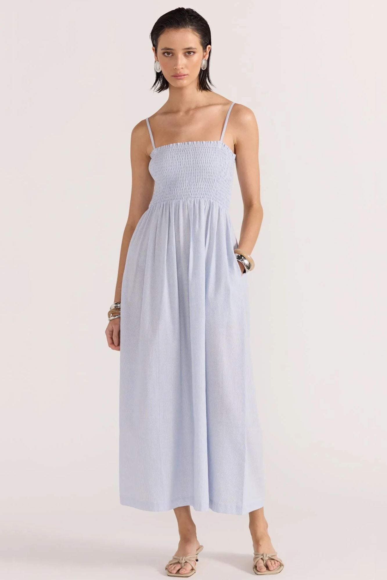 Danica Shirred Dress