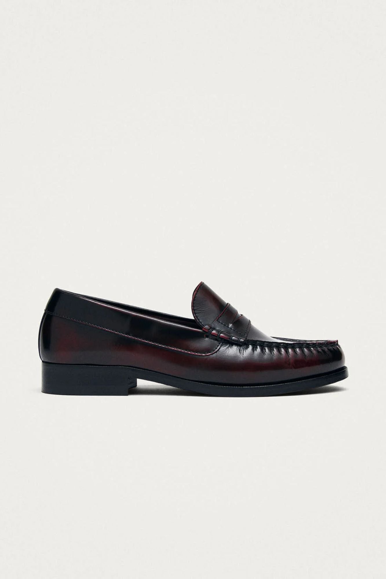 Rivet Vintage Leather Loafers