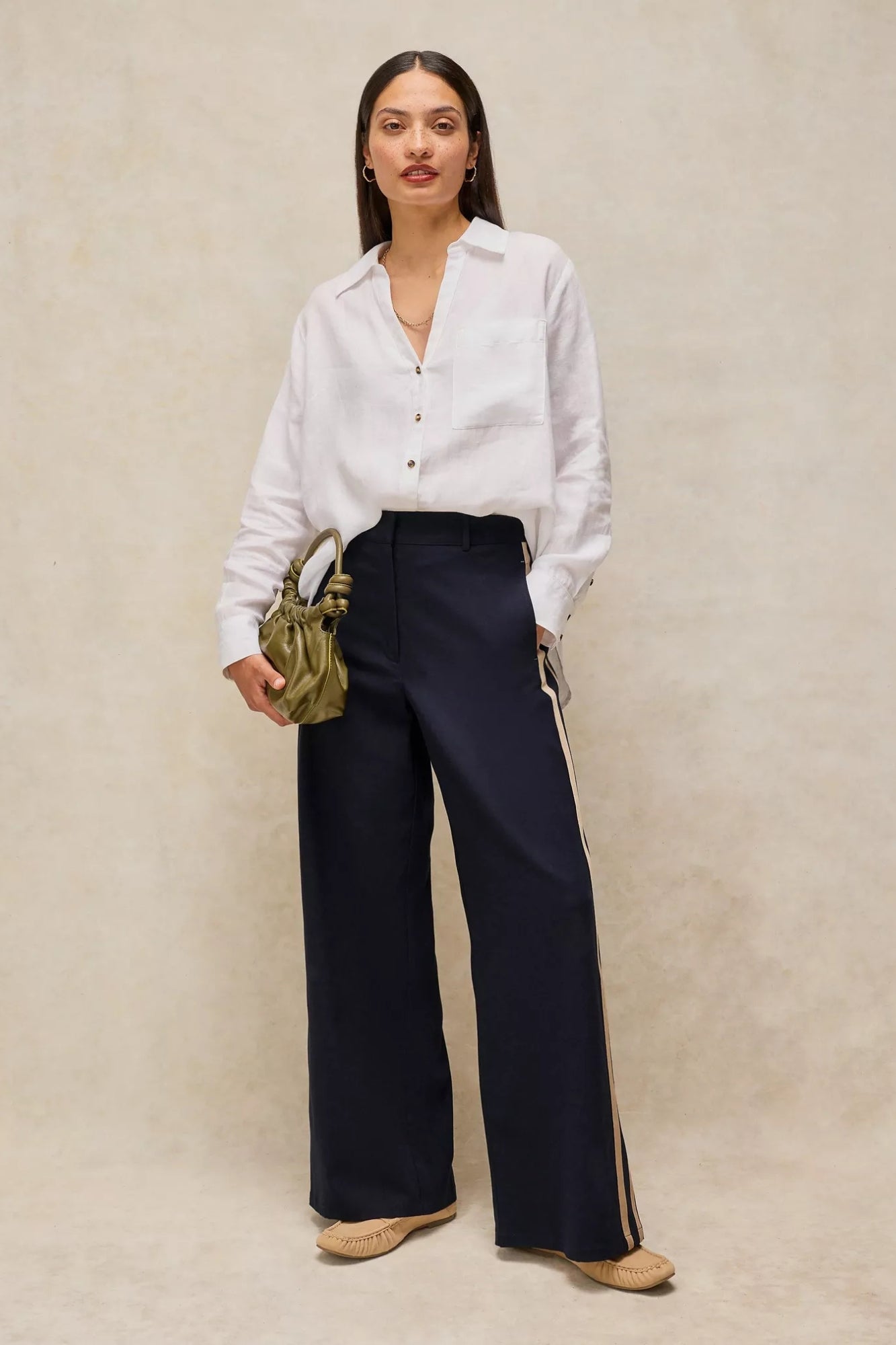 Kenna Side Stripe Trouser