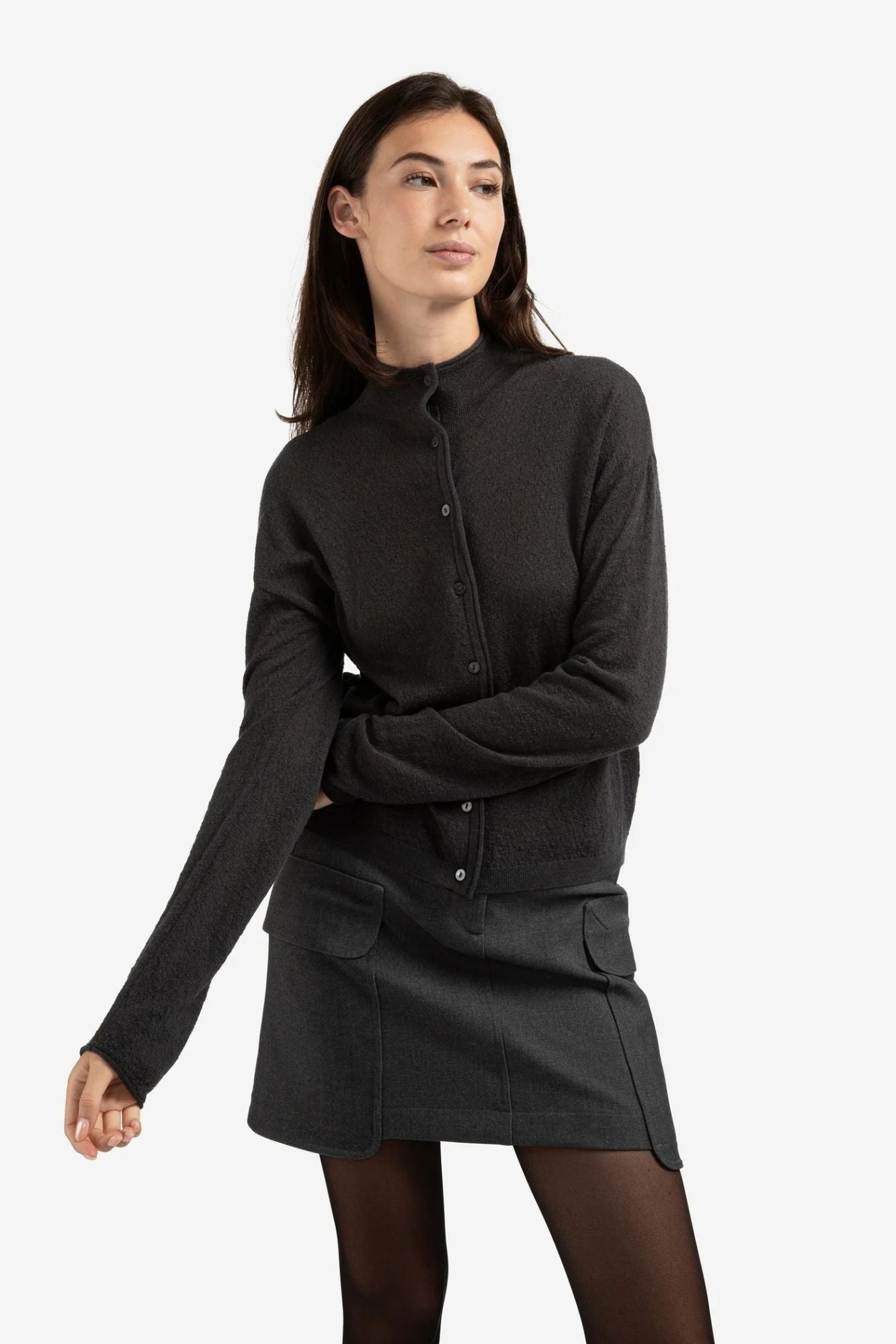 Textured Cardigan