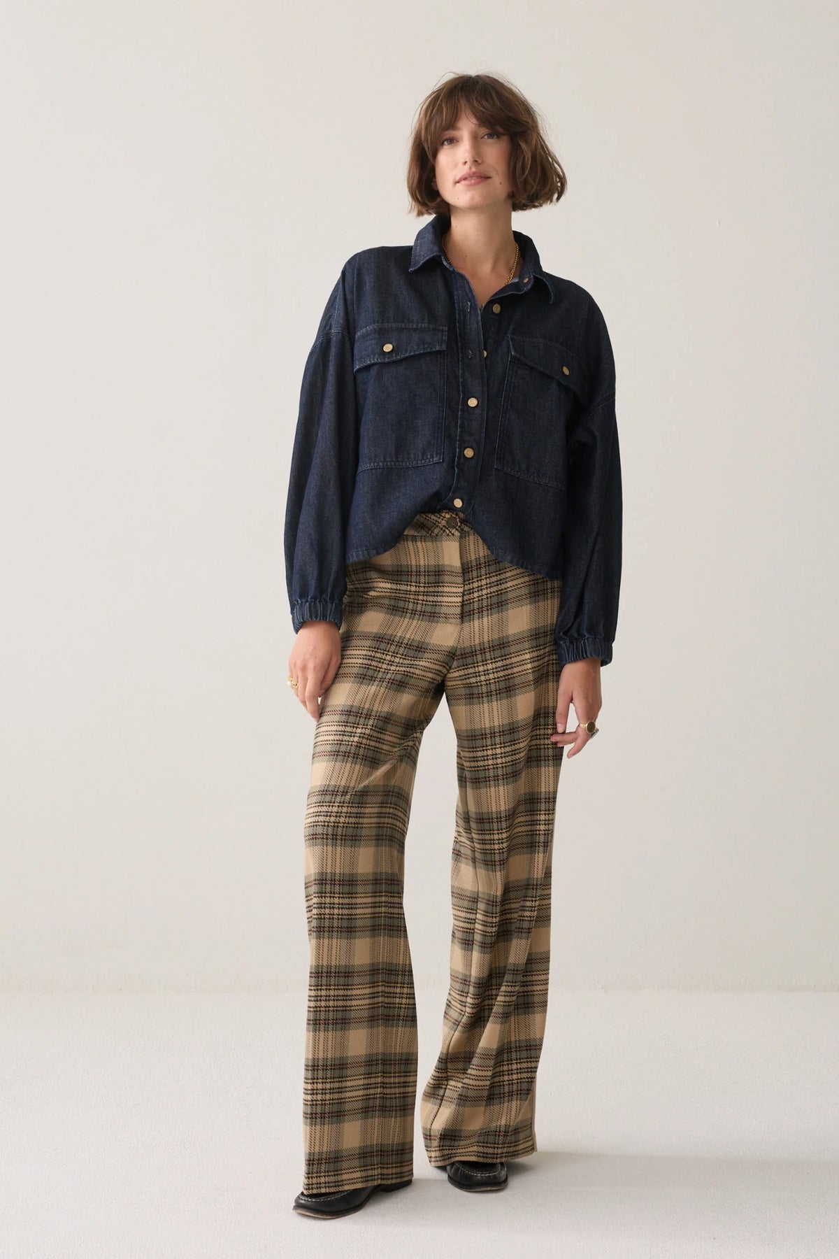 Check Trousers