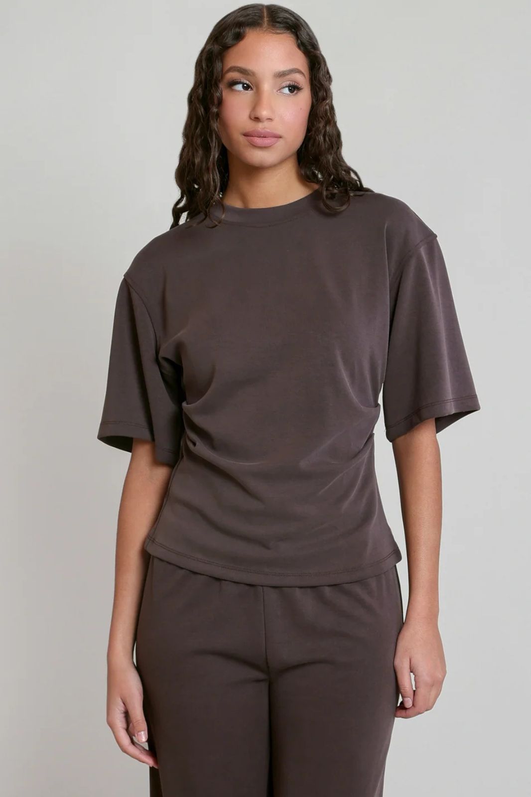 Pleated Waist Top
