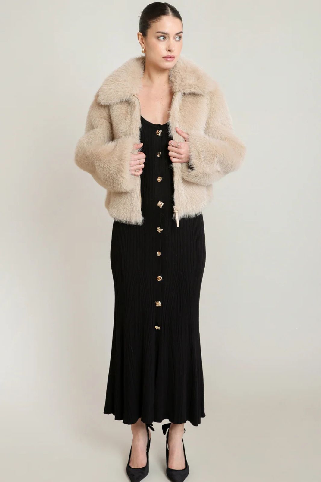 Faux Fur Jacket