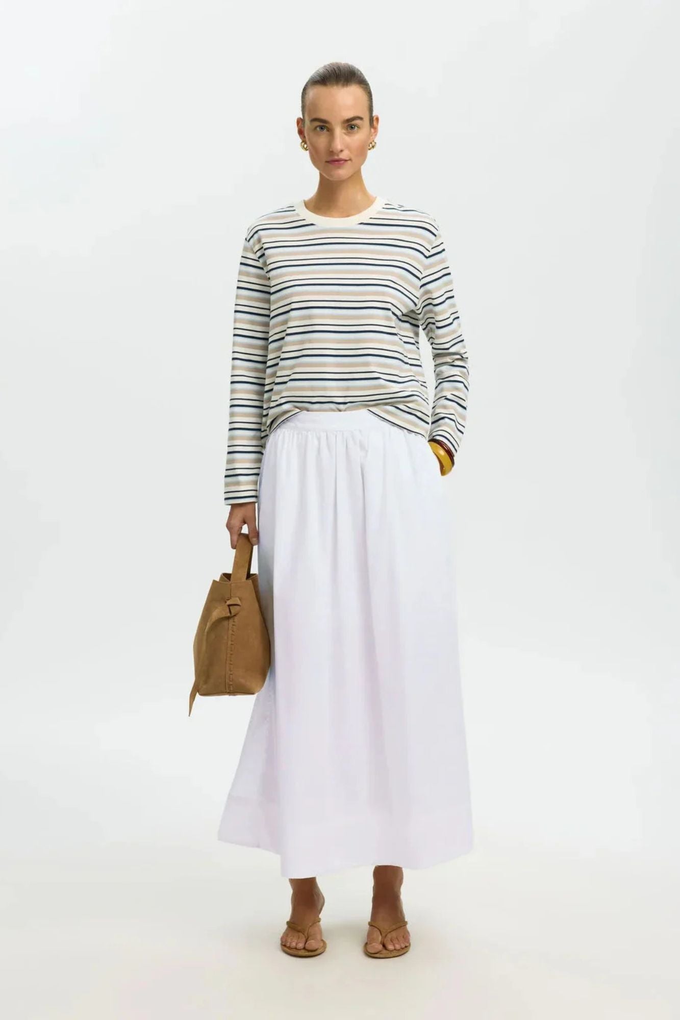 Blaire Ankle Slit Skirt