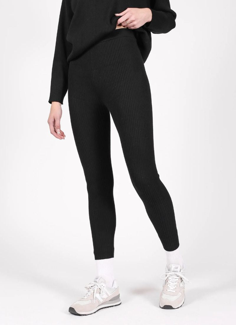 Legging côtelé