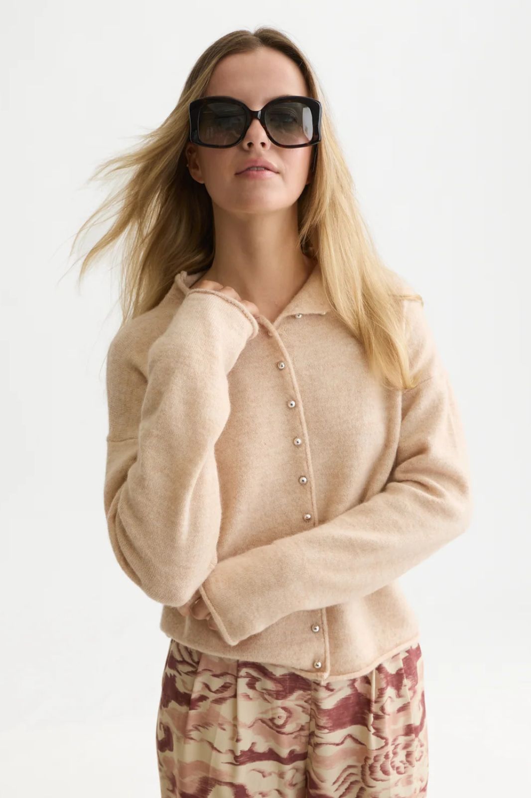 Fuzzy Cardigan