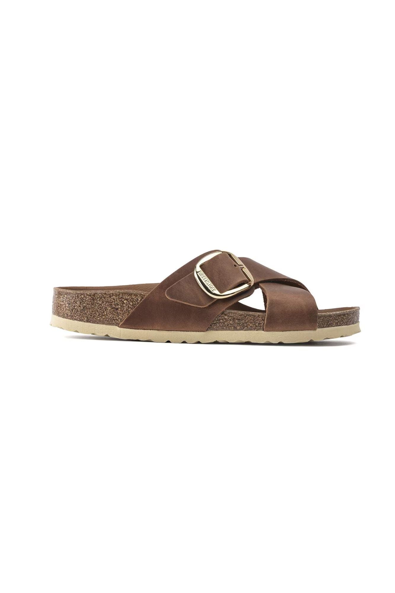 Siena Big Buckle Oiled Leather I Narrow