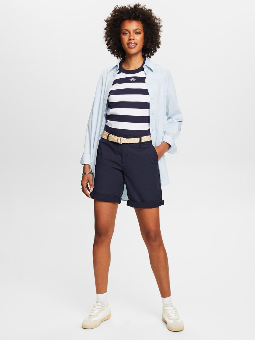 Chino Cuffed Shorts