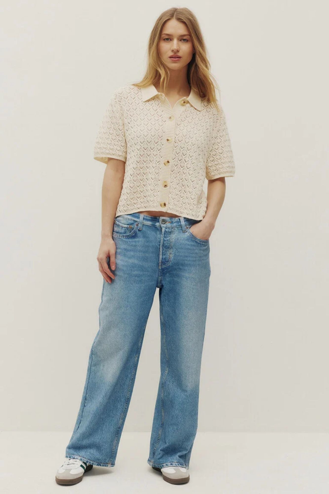Monica Beach Button Up