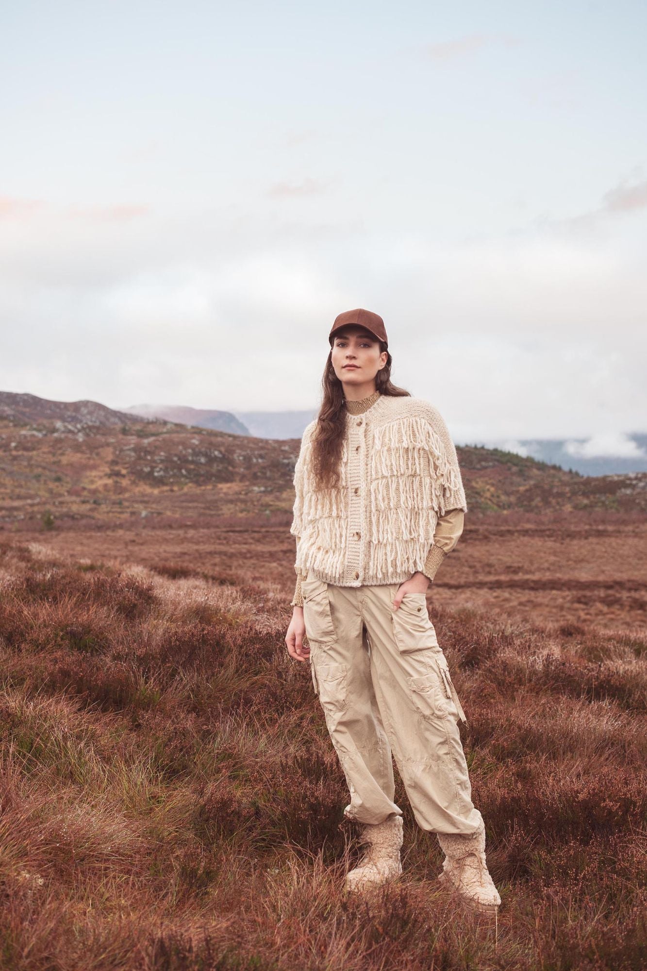 Fret Fringe Sweater
